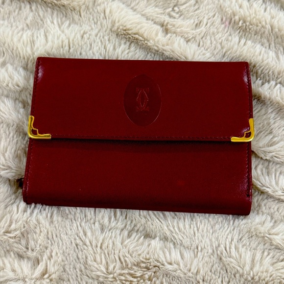 Cartier Handbags - Vintage Cartier Kisslock Wallet – Excellent Condition